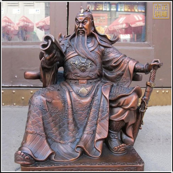 純銅夜讀春秋關公擺件.jpg